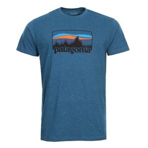 Patagonia Men’s Graphic t-shirt logo M Medium slim